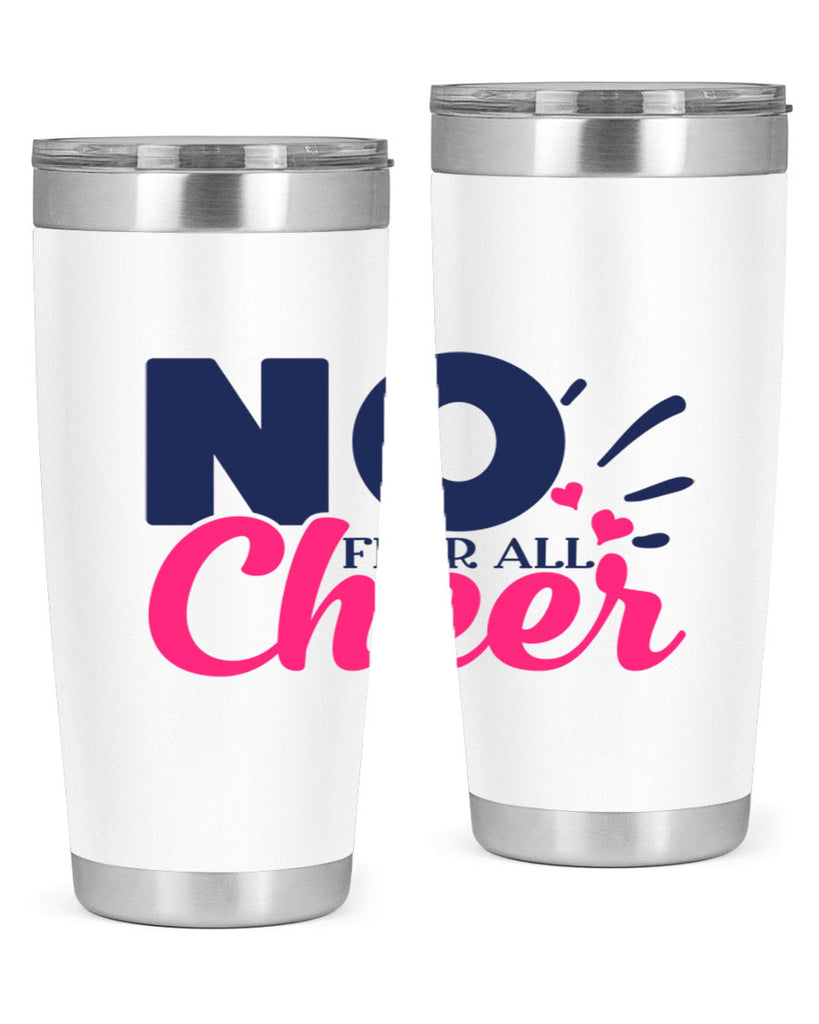 no fear all cheer 1728#- cheer- Tumbler
