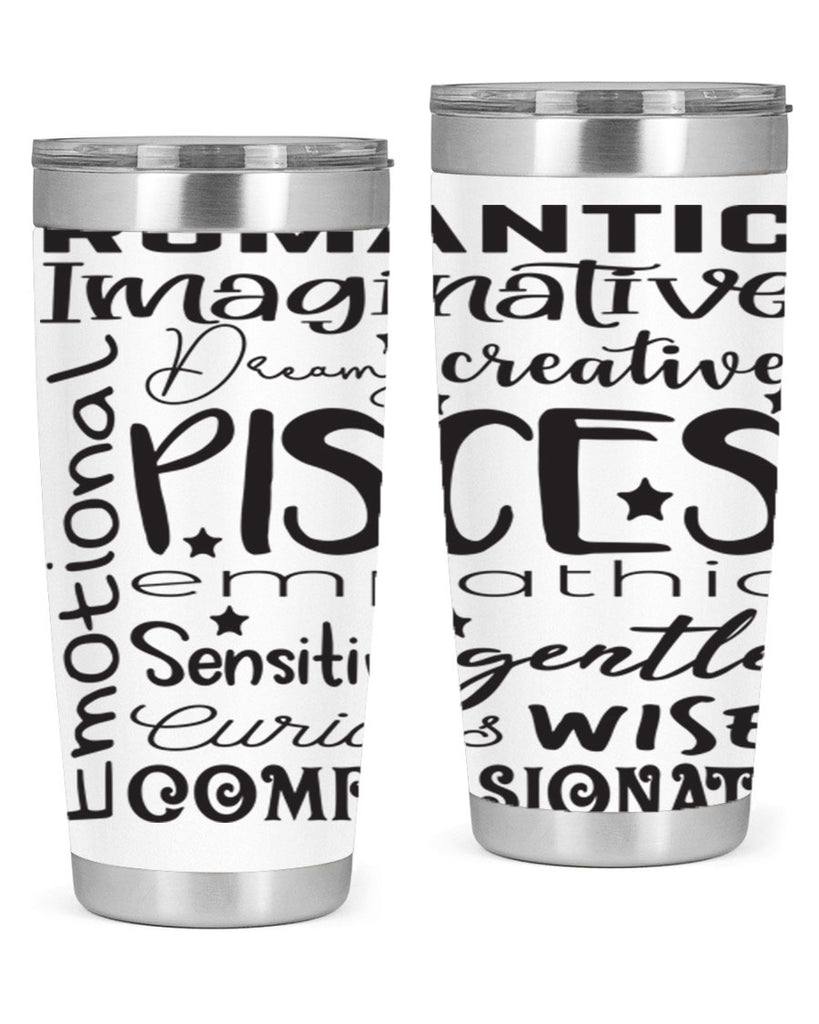 pisces 570#- zodiac- Tumbler