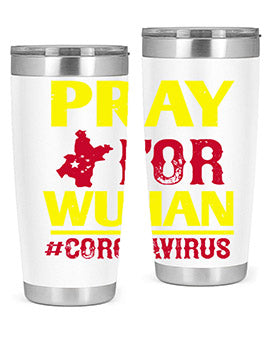 pray for wuhan coronavirus Style 27#- corona virus- Tumbler