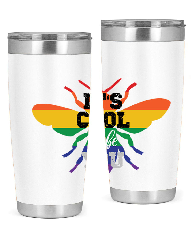 pride bee cool 70#- lgbt- Tumbler