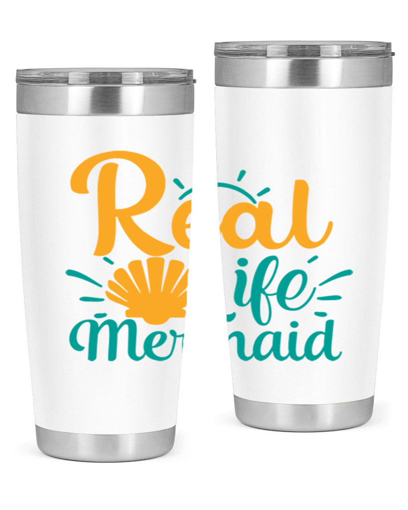 real life mermaid Style 79#- summer- Tumbler