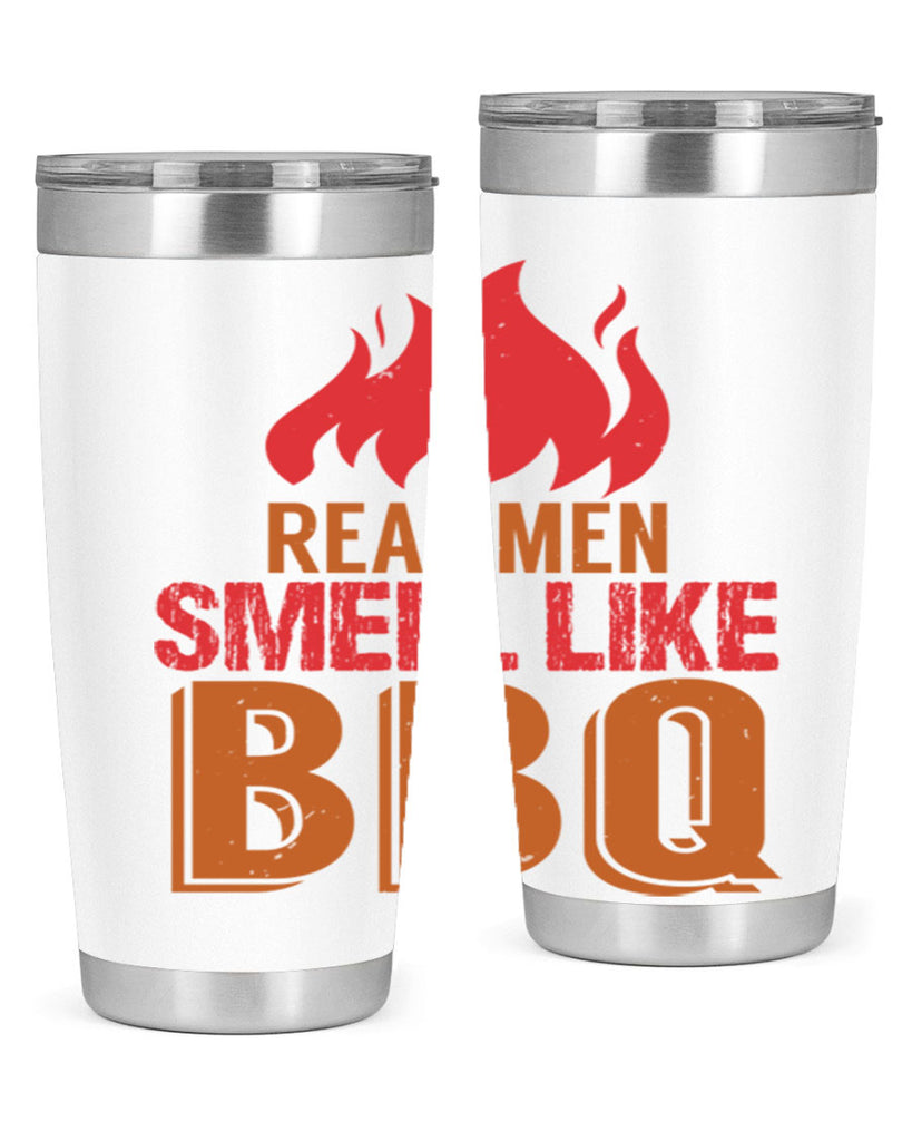 real men smell like bbq 16#- bbq- Tumbler