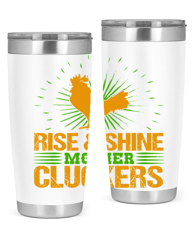 rise and shine mother cluckers 38#- farming and gardening- Tumbler