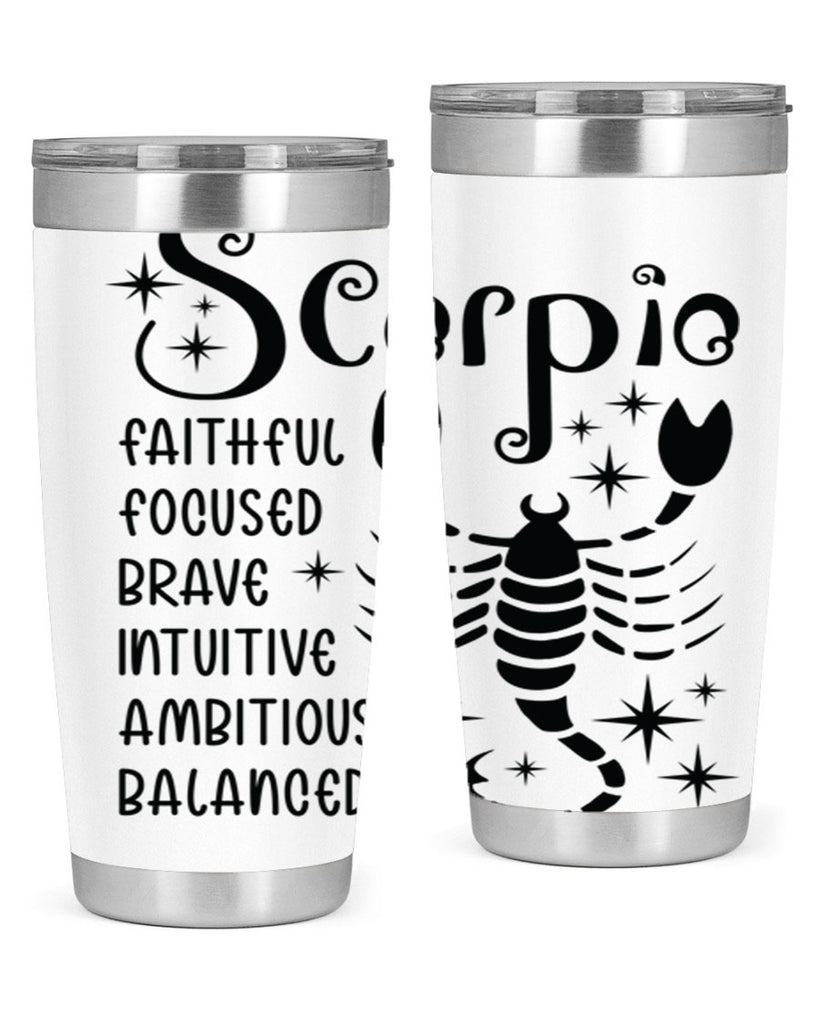 scorpio 431#- zodiac- Tumbler