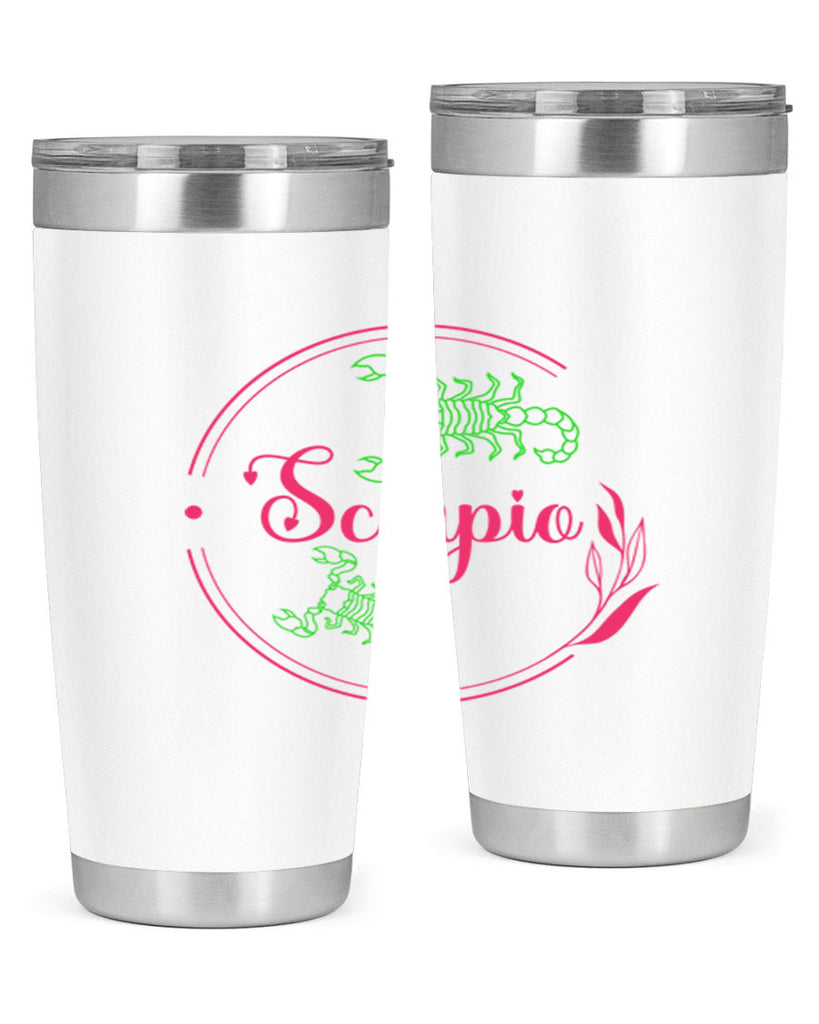 scorpio 437#- zodiac- Tumbler