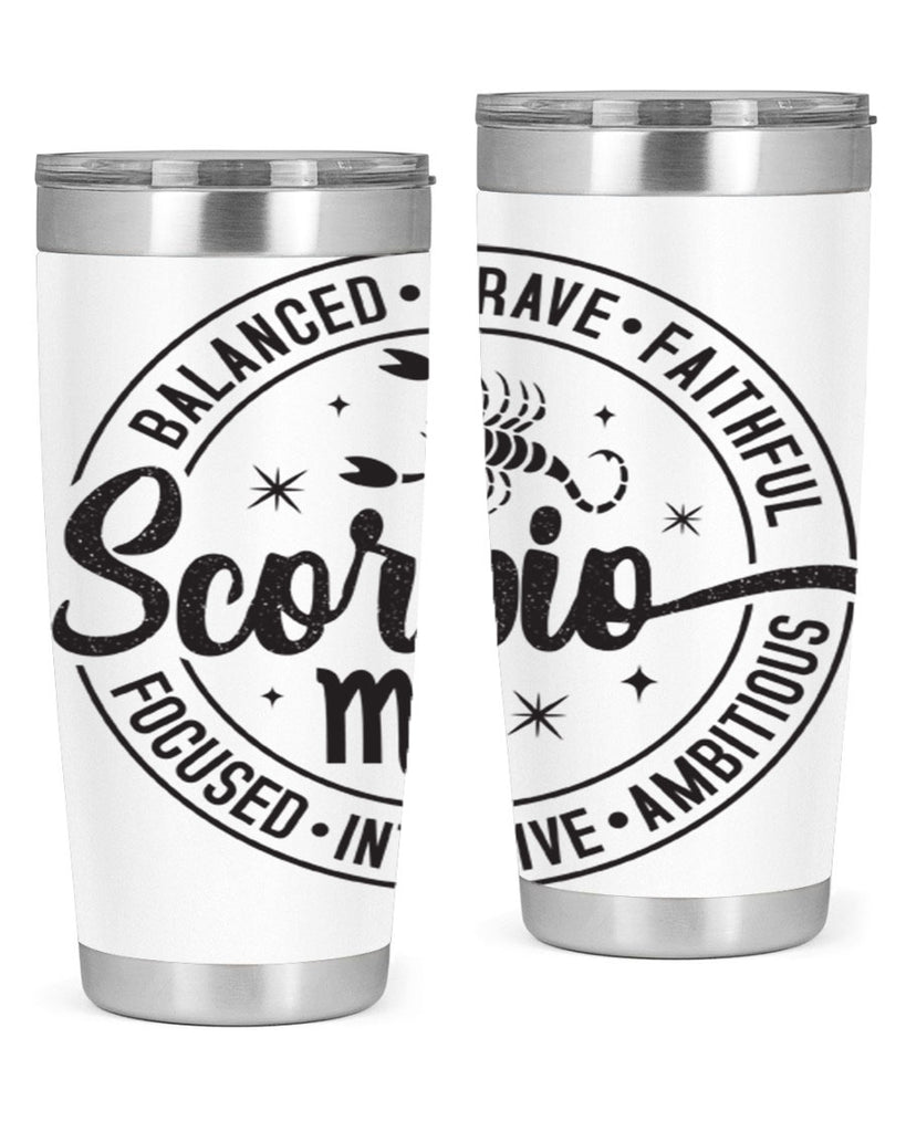 scorpio 438#- zodiac- Tumbler