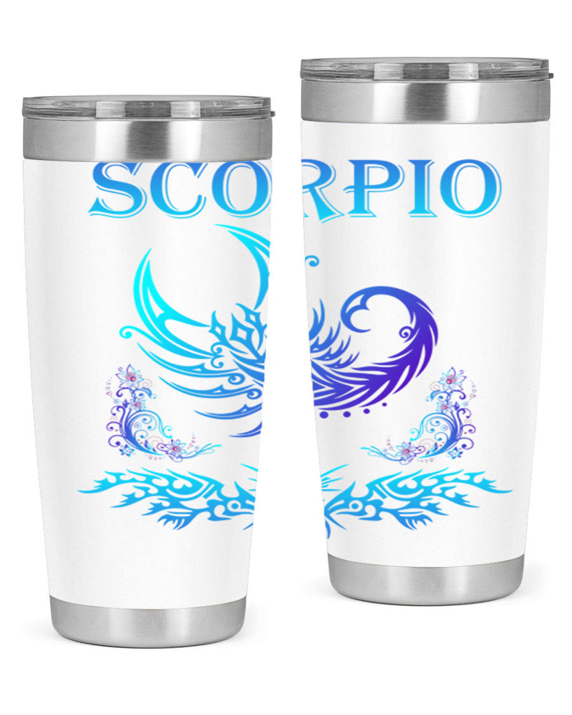 scorpio 449#- zodiac- Tumbler