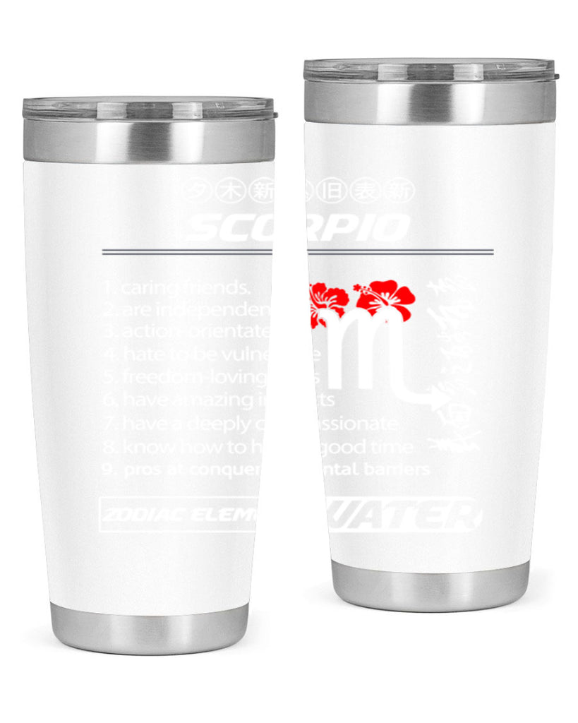 scorpio 456#- zodiac- Tumbler