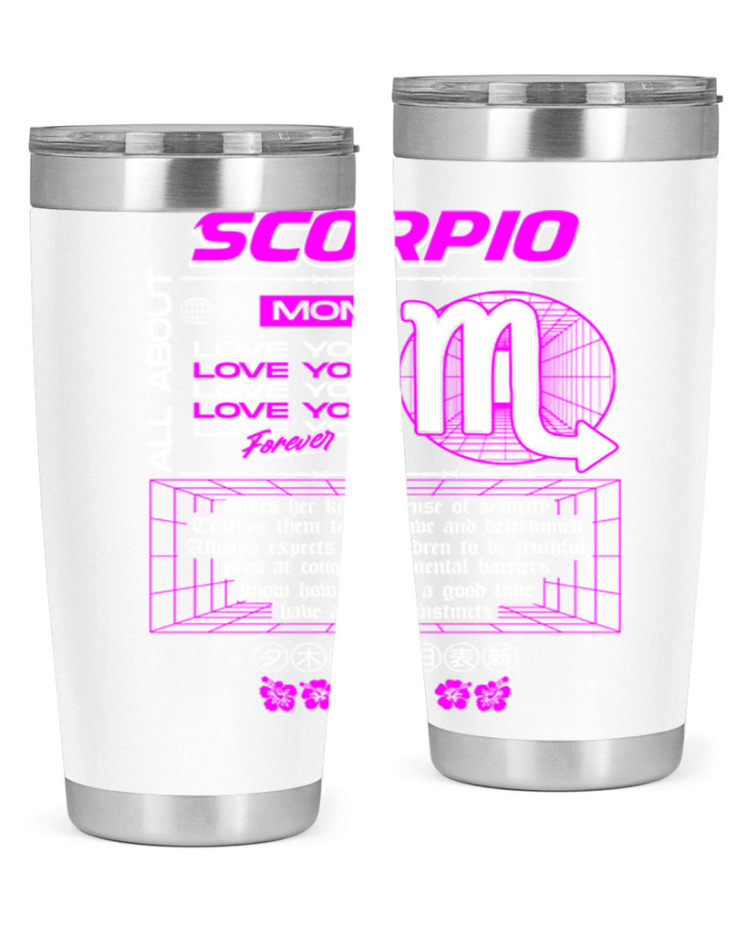 scorpio 457#- zodiac- Tumbler