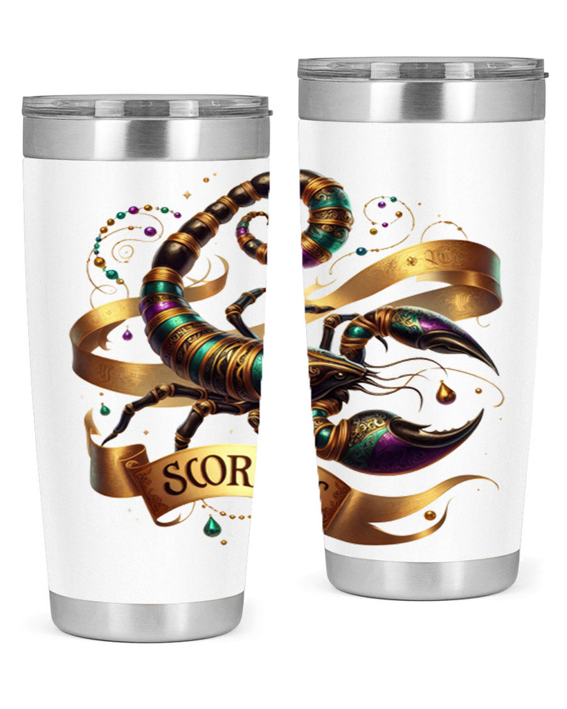 scorpio 459#- zodiac- Tumbler