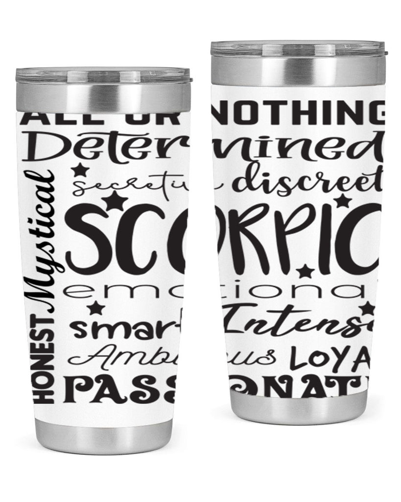 scorpio 572#- zodiac- Tumbler