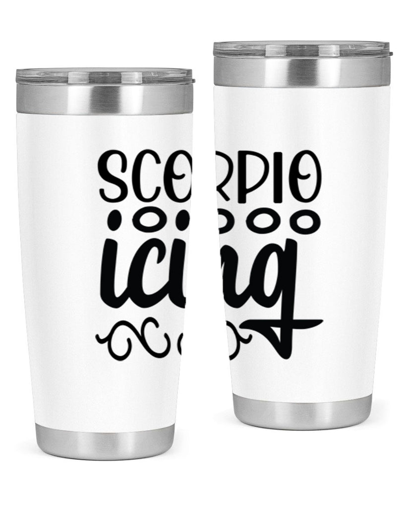 scorpio icing 441#- zodiac- Tumbler