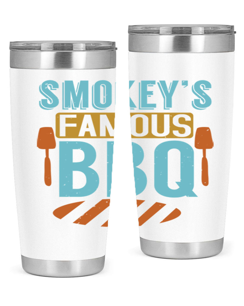 smokeys famous bbq 11#- bbq- Tumbler