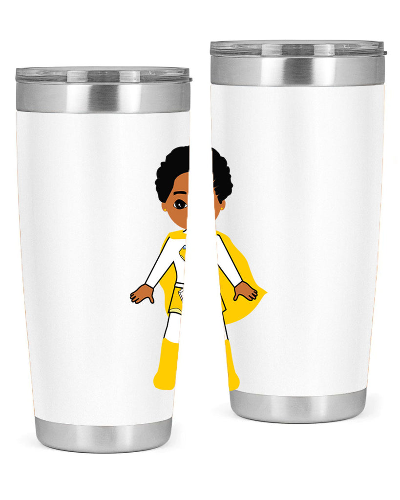 super kid 10#- black men - boys- tumbler