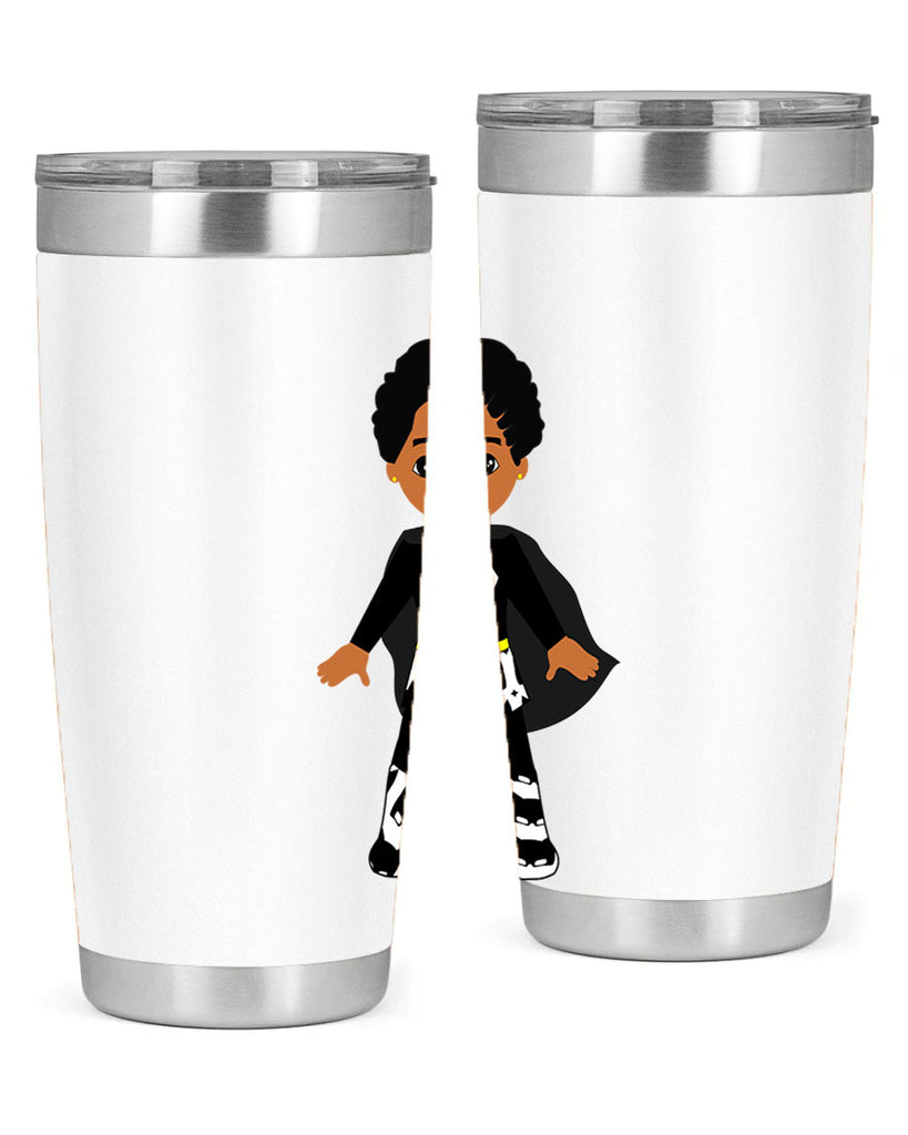 super kid 11#- black men - boys- tumbler