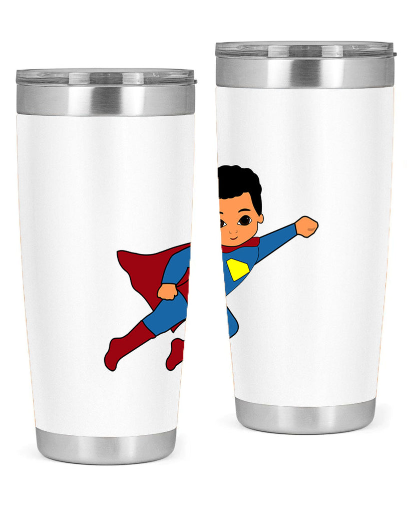 super kid 15#- black men - boys- tumbler