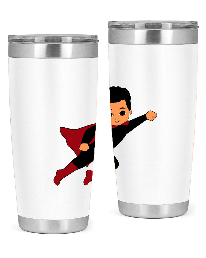 super kid 9#- black men - boys- tumbler