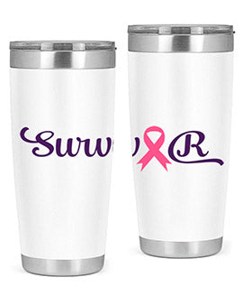 survivor Style 3#- breast cancer- Tumbler