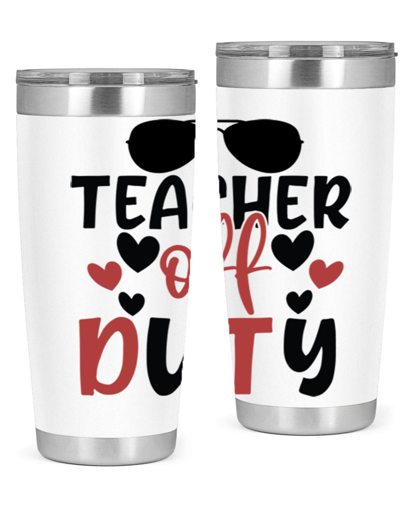 teacher off duty Style 205#- teacher- tumbler