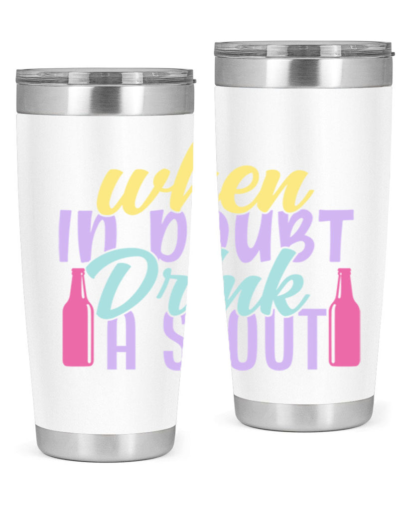 when in doubt drink a stout 137#- beer- Tumbler