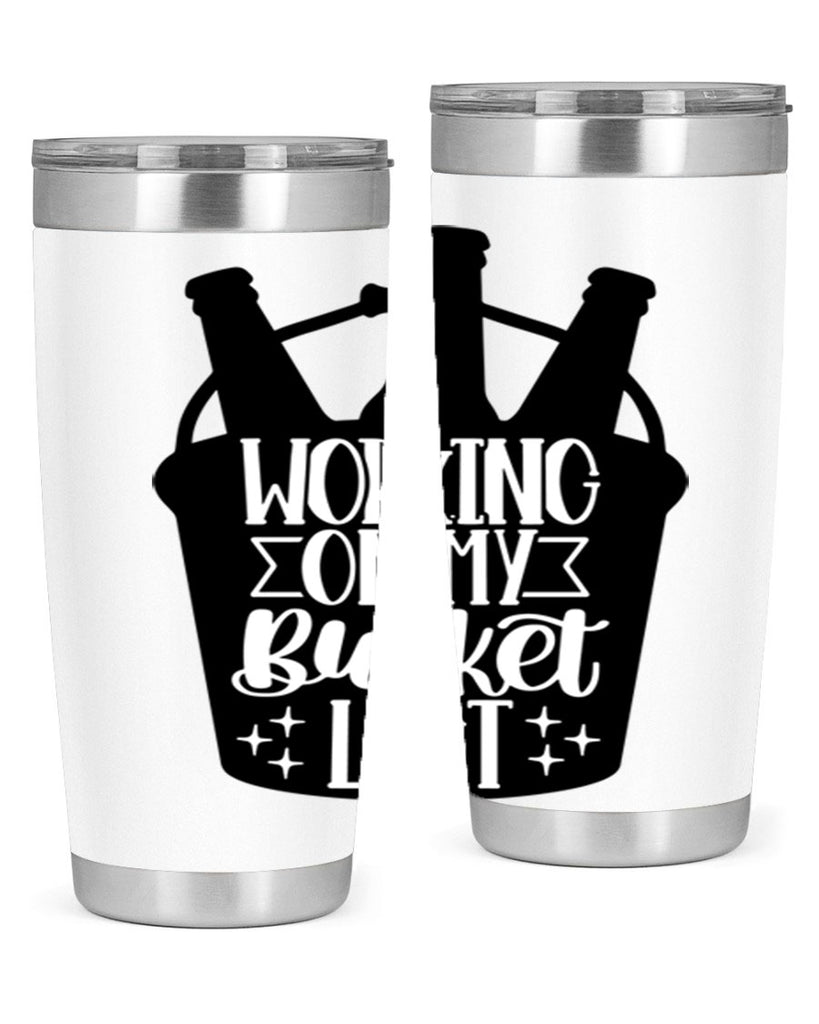 working on my bucket list 14#- beer- Tumbler