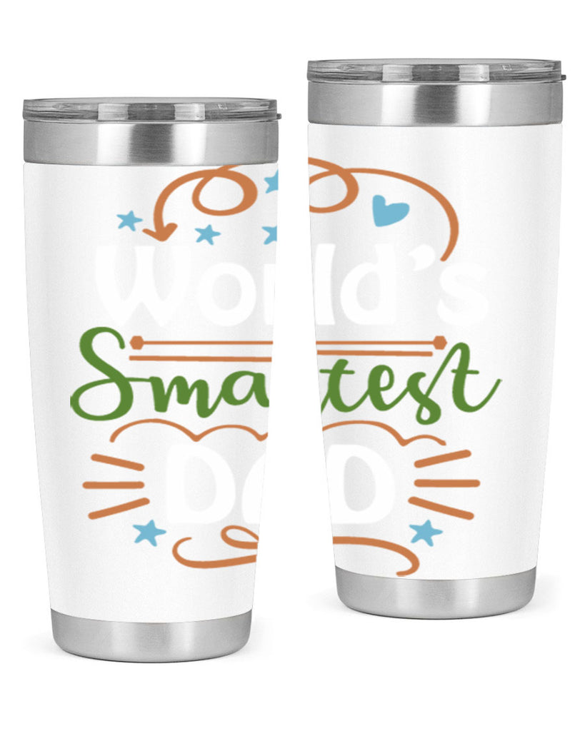 world’s smartest dad 2#- fathers day- Tumbler