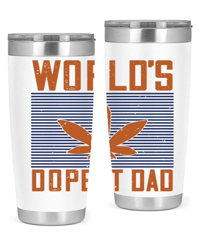 worlds dopest dad 148#- fathers day- Tumbler