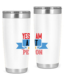 yes i am acat person Style 123#- cat- Tumbler