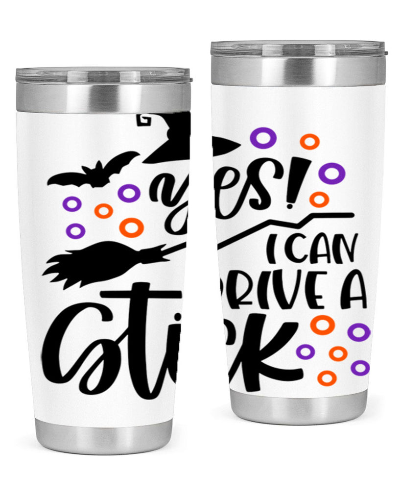 yes i can drive a stick 3#- halloween- Tumbler