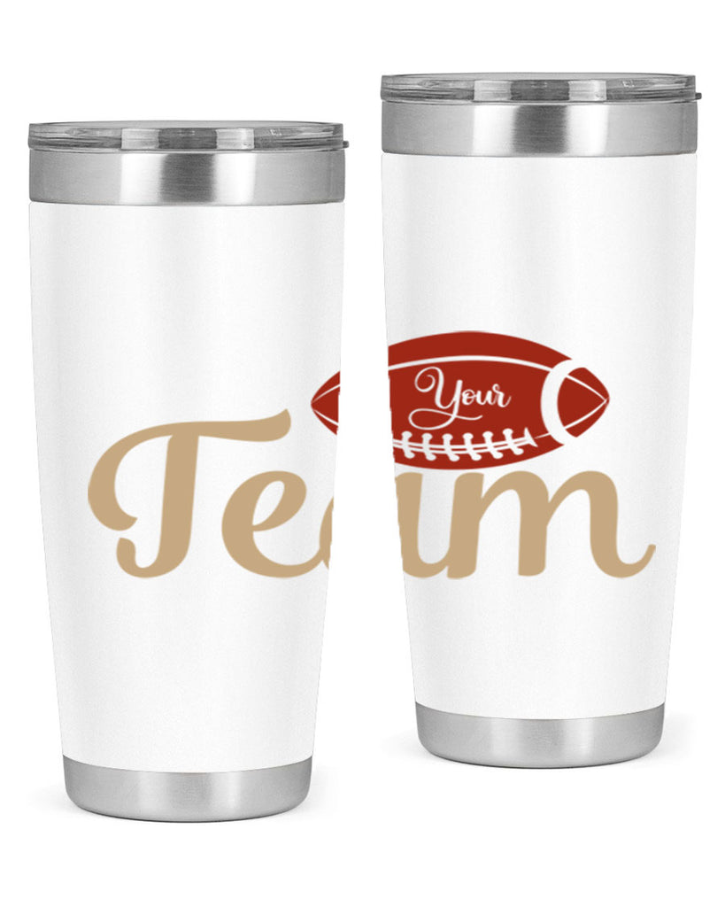 your team 2271#- softball- Tumbler