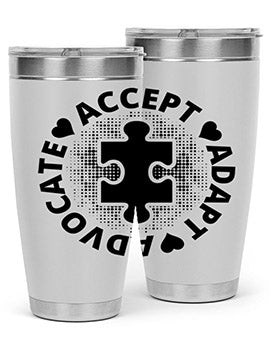 Accept Style 41#- autism- Tumbler