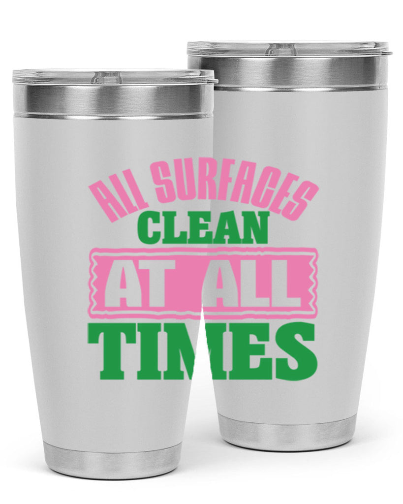 All surfaces clean at all times Style 1#- cleaner- tumbler