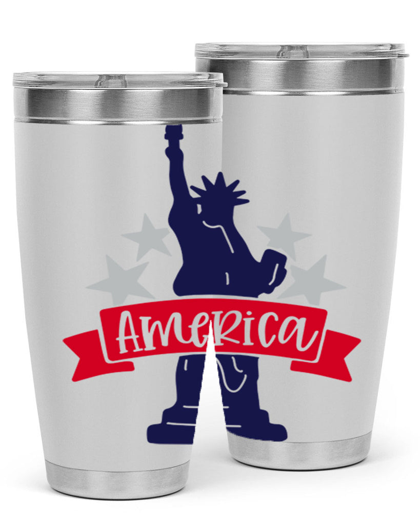 America Style 145#- Fourt Of July- Tumbler