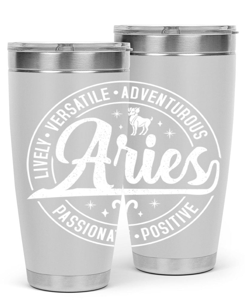 Aries 103#- zodiac- Tumbler