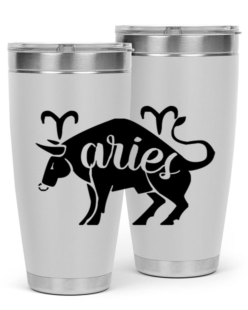 Aries 104#- zodiac- Tumbler