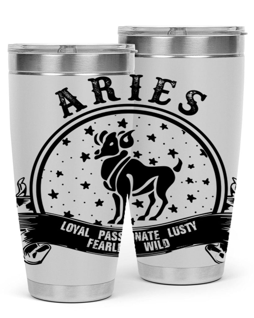 Aries 1#- zodiac- Tumbler