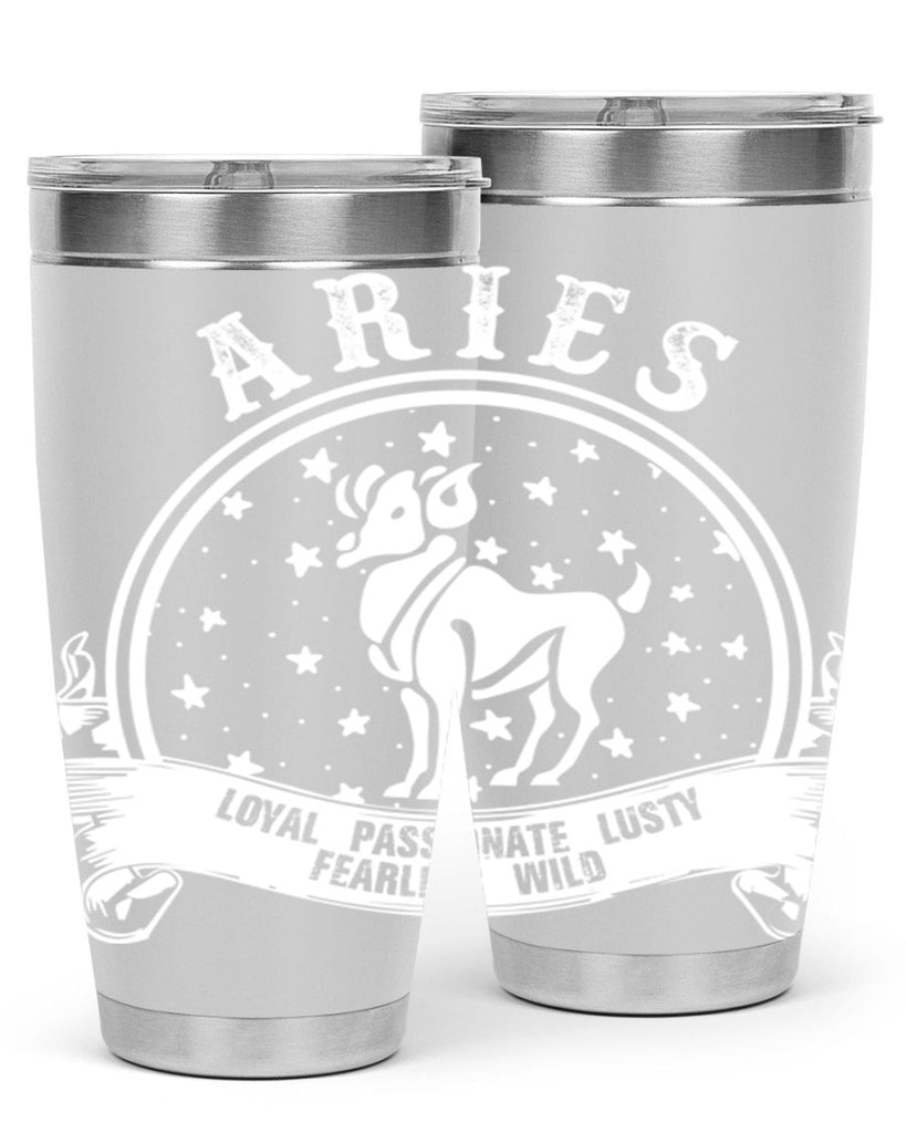 Aries 2#- zodiac- Tumbler