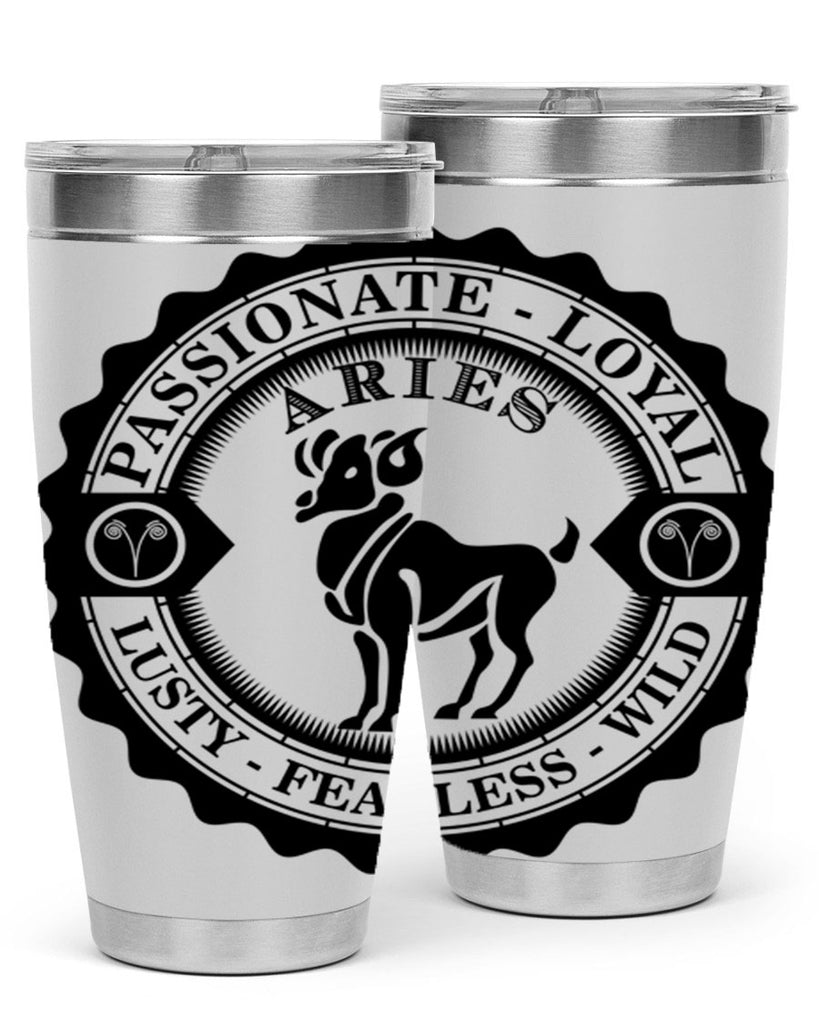 Aries 3#- zodiac- Tumbler