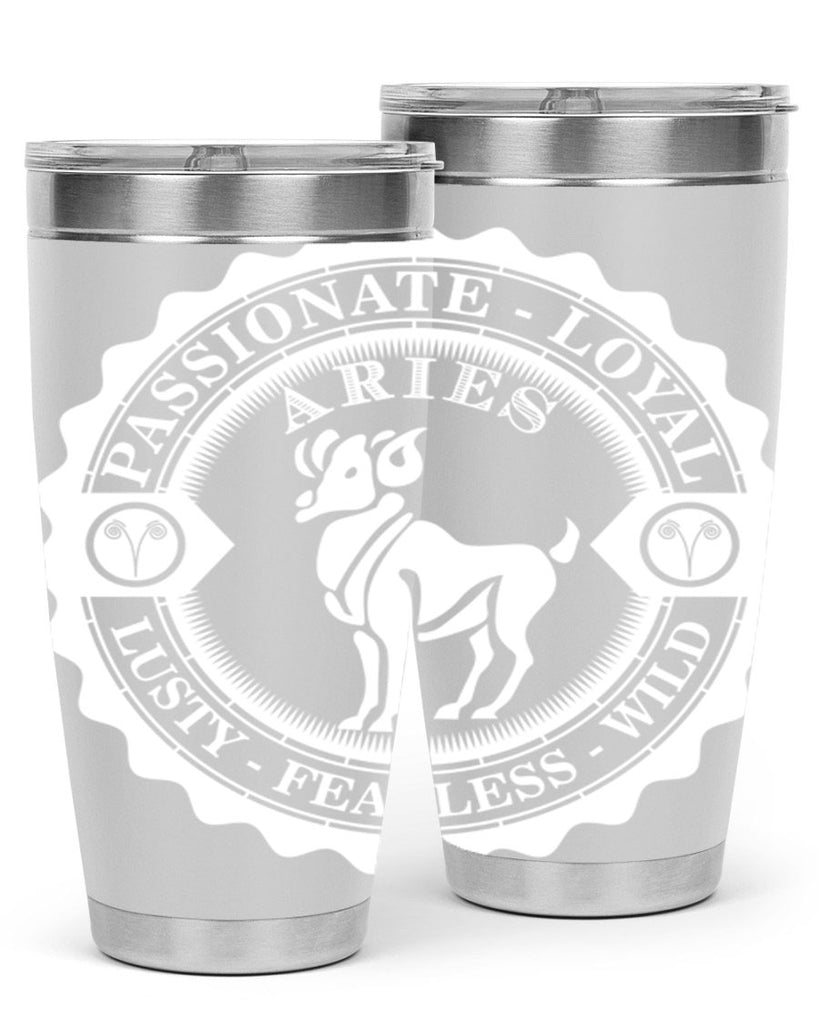 Aries 4#- zodiac- Tumbler