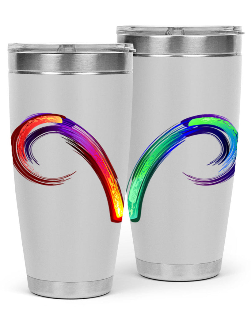 Aries 559#- zodiac- Tumbler