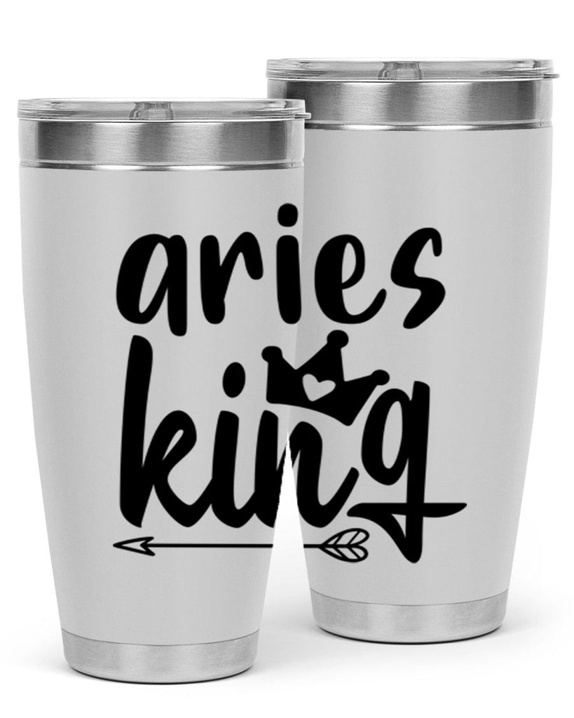 Aries king 108#- zodiac- Tumbler