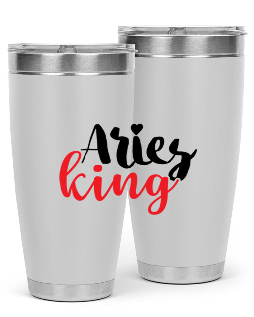 Aries king 96#- zodiac- Tumbler