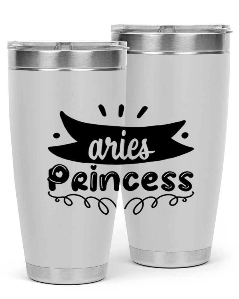 Aries princess 116#- zodiac- Tumbler