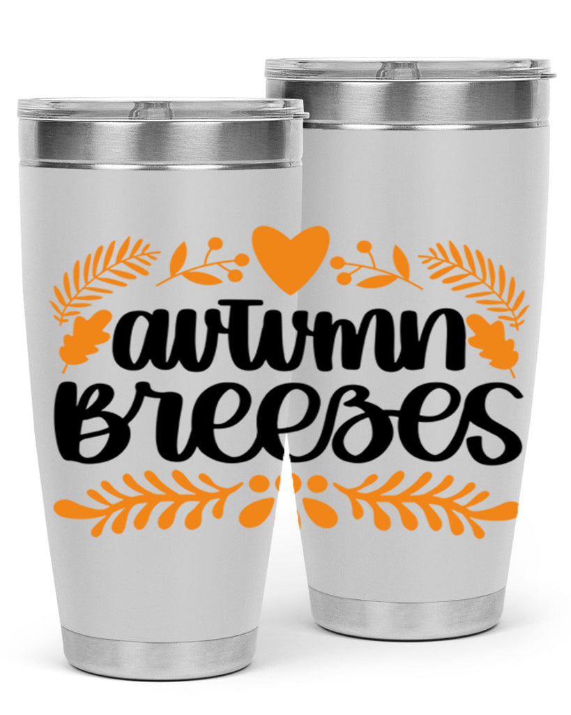Autumn Breezes 474#- fall- Tumbler