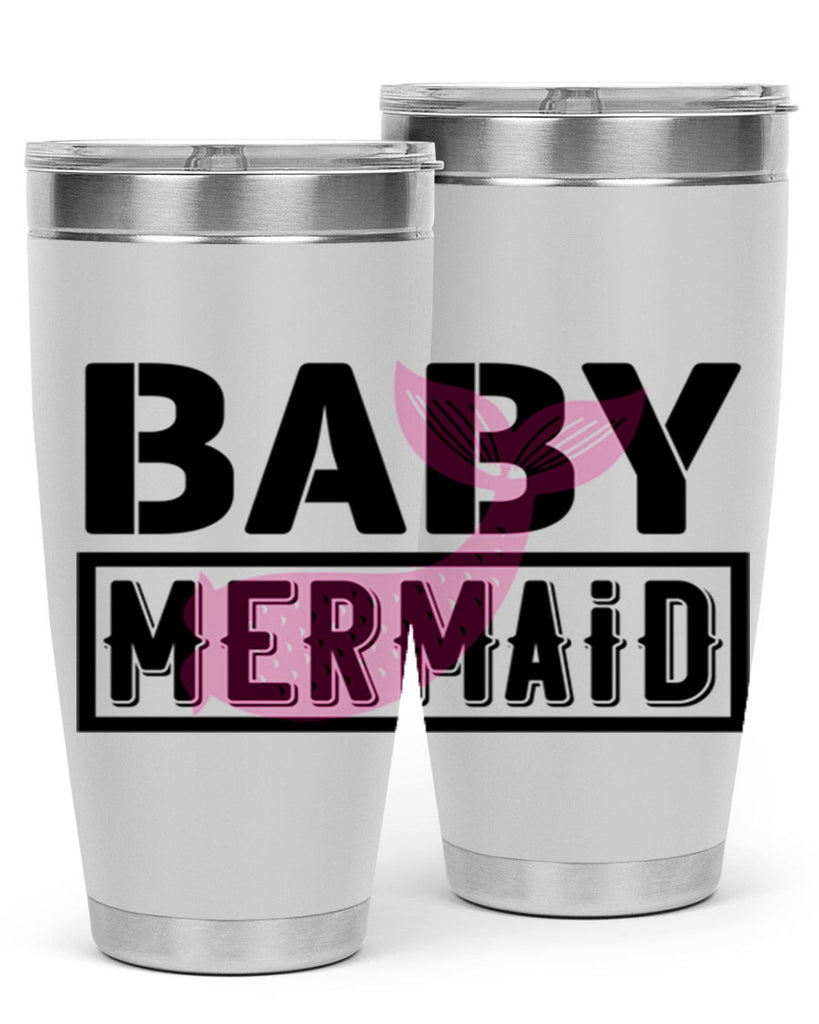 Baby mermaid 29#- mermaid- Tumbler