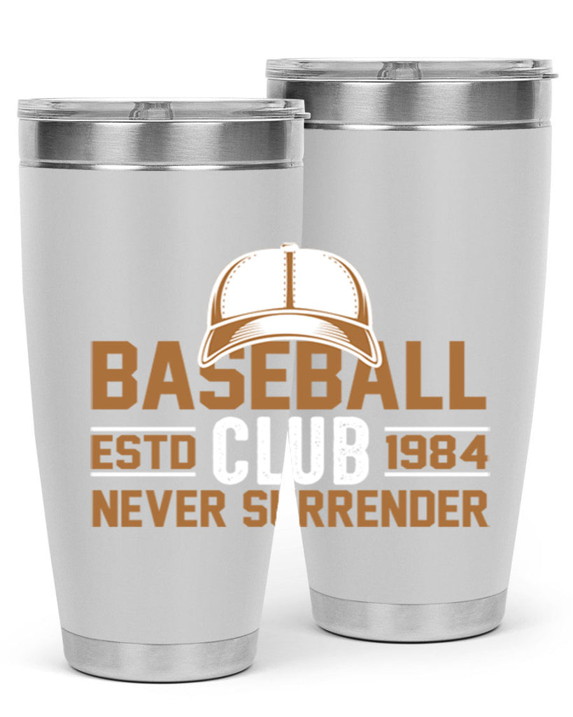 Base 1447#- baseball- Tumbler