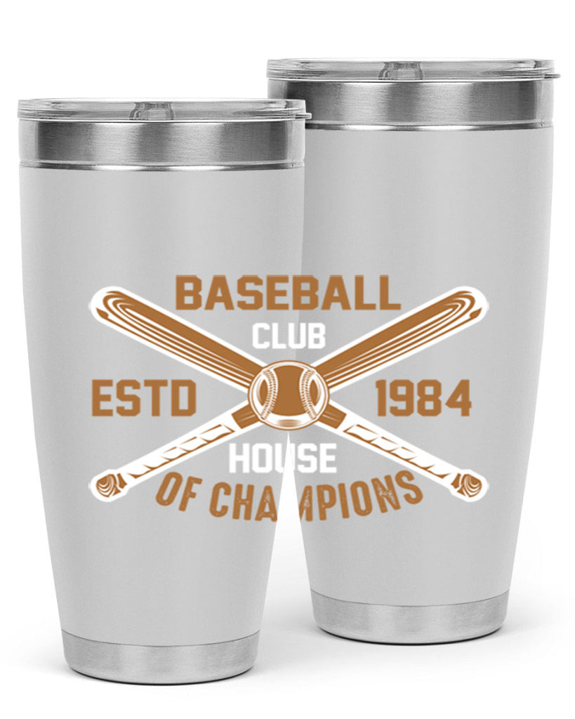 Baseball 1443#- baseball- Tumbler