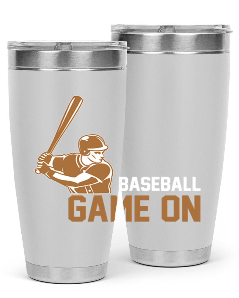 Baseball game 1446#- baseball- Tumbler
