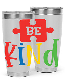 Be Kind Style 9#- autism- Tumbler