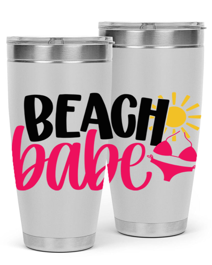 Beach Babe Style 52#- summer- Tumbler